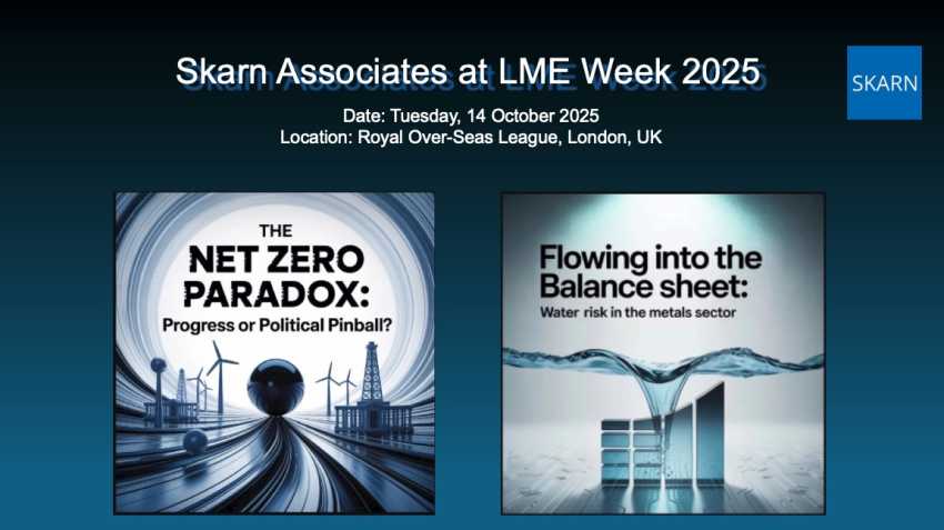 Skarn Associates at LME Week 2025