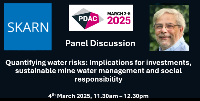 PDAC Panel Discussion: Quantifying Water Risks